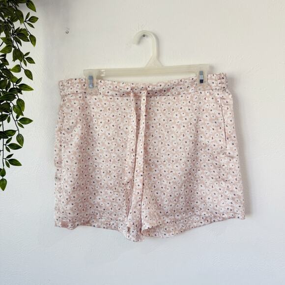 Barefoot Dreams Other - Barefoot Dreams Washed Satin Pajama Shorts Sz M